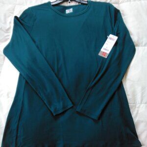32 Degrees HEAT  Women's Lightweight Base Layer Long Sleeve Top Size L NEW!